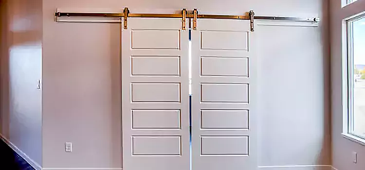 Glass Barn Door with Installation Hardware Kit Scaggsville